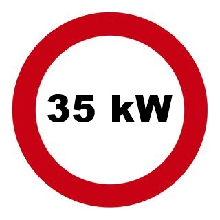 Drosselsatz 35 kw